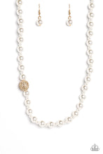 Load image into Gallery viewer, Countess Chic - Gold Paparazzi Accessories - VJ Bedazzled Jewelry
