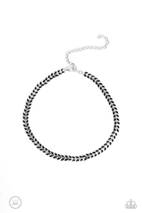 Grecian Grace - Black - Paparazzi Accessories - VJ Bedazzled Jewelry