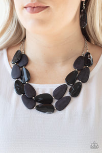Colorfully Calming - Black - VJ Bedazzled Jewelry