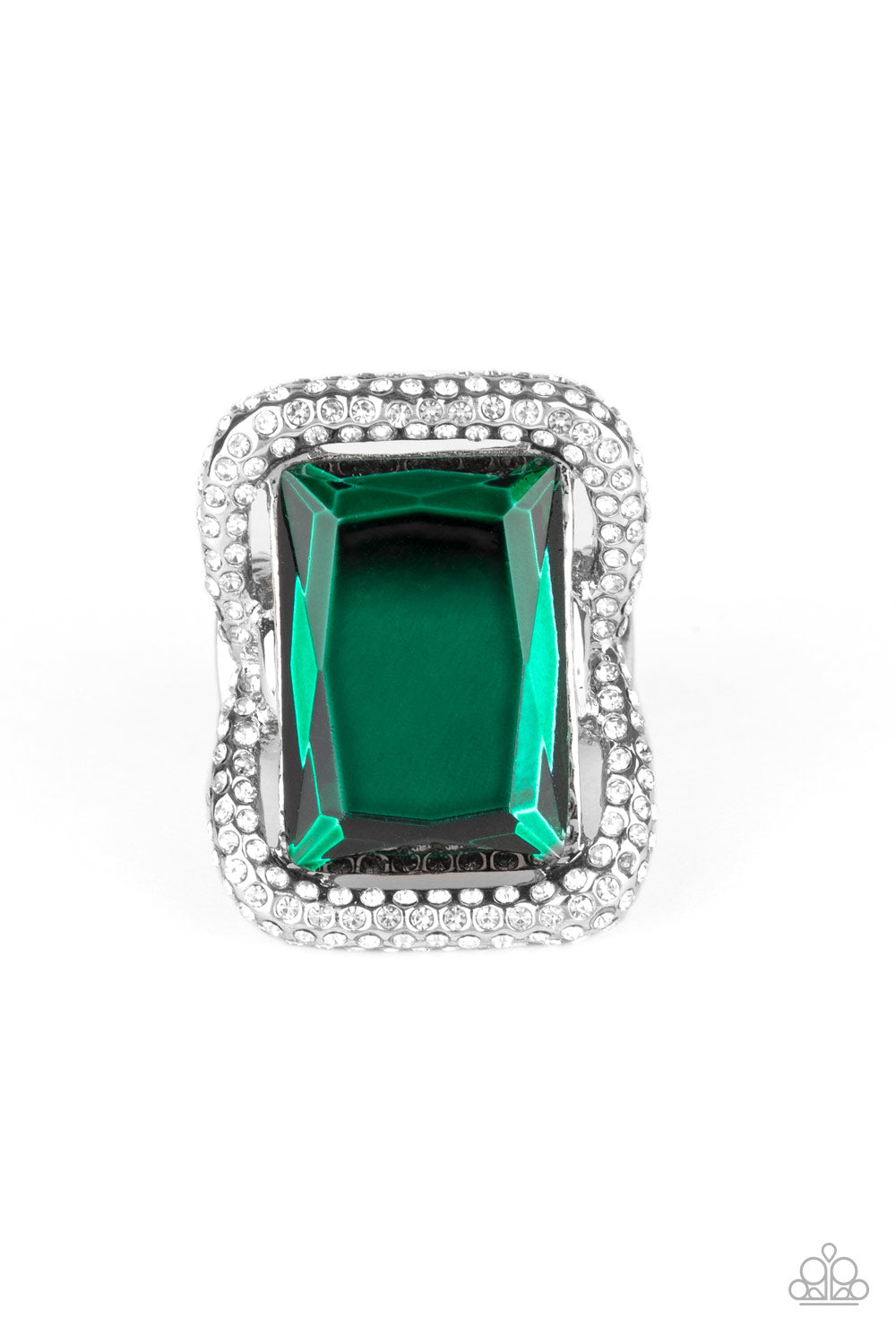 Deluxe Decadence - Green - VJ Bedazzled Jewelry