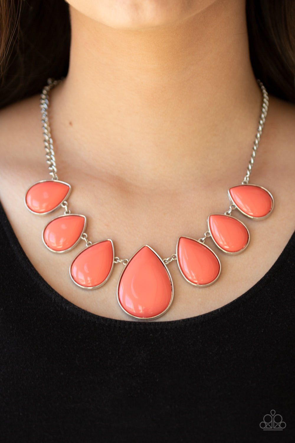 Drop zone orange - VJ Bedazzled Jewelry