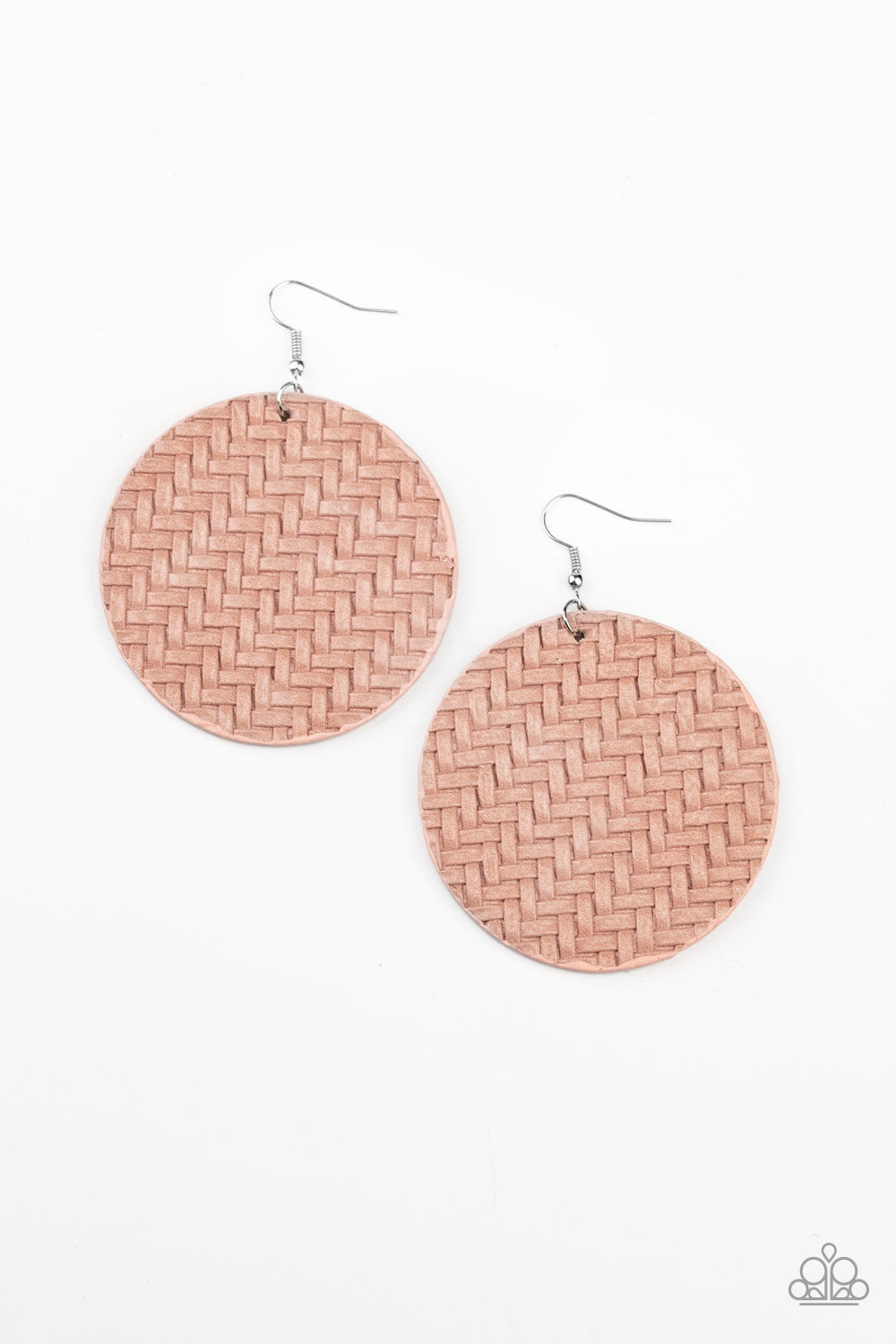 Plaited Plains - Pink - VJ Bedazzled Jewelry