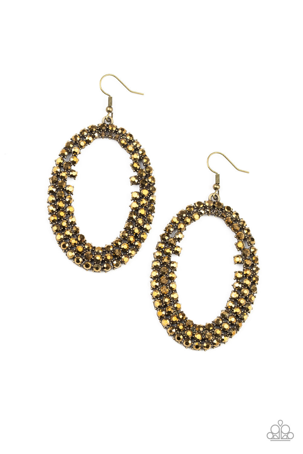 Radical Razzle - Brass - VJ Bedazzled Jewelry