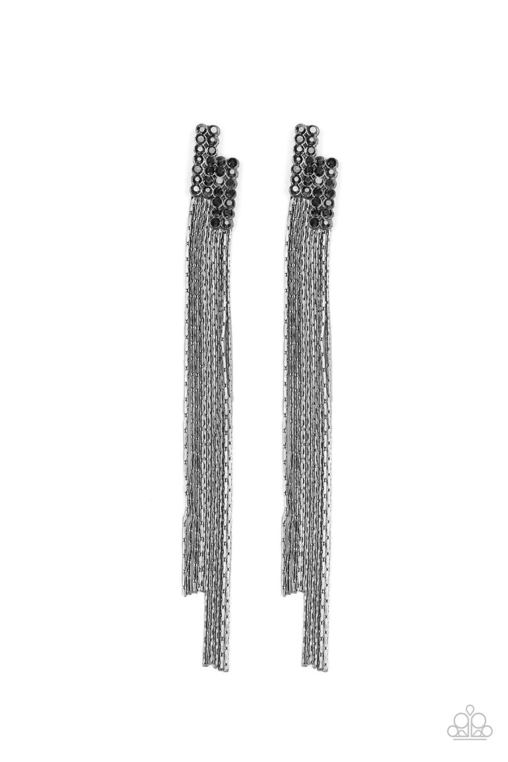 Radio Waves - Black - VJ Bedazzled Jewelry