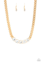 Load image into Gallery viewer, Rhinestone Renegade - Gold - VJ Bedazzled Jewelry

