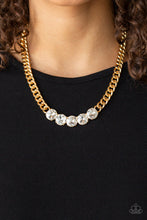 Load image into Gallery viewer, Rhinestone Renegade - Gold - VJ Bedazzled Jewelry
