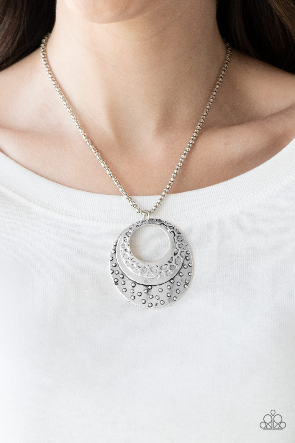 Texture Trio - Silver - VJ Bedazzled Jewelry