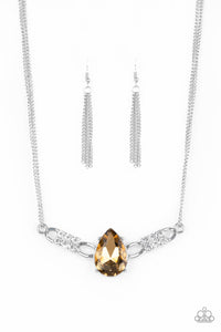 Way To Make An Entrance - Brown - VJ Bedazzled Jewelry