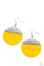 Load image into Gallery viewer, SHELL Out - Yellow - Paparazzi Accessories - VJ Bedazzled Jewelry
