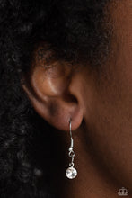 Load image into Gallery viewer, Lush Lattice - White - Paparazzi Accessories - VJ Bedazzled Jewelry
