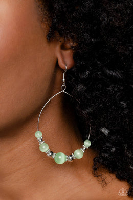 Cats Eye Charisma - Green- Paparazzi Accessories - VJ Bedazzled Jewelry