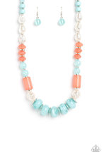 Load image into Gallery viewer, A SHEEN Slate - Blue - Paparazzi Accessories - VJ Bedazzled Jewelry
