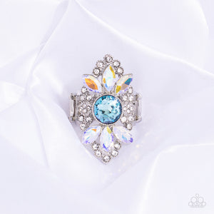 GLISTEN Here! - Blue Paparazzi Accessories - VJ Bedazzled Jewelry