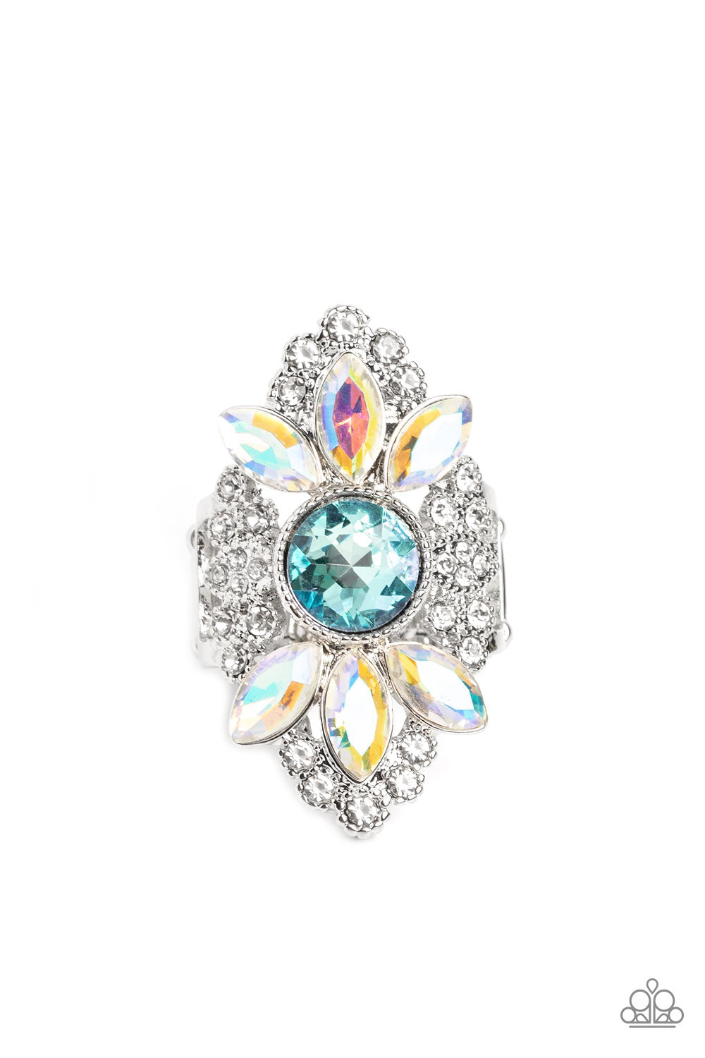 GLISTEN Here! - Blue Paparazzi Accessories - VJ Bedazzled Jewelry