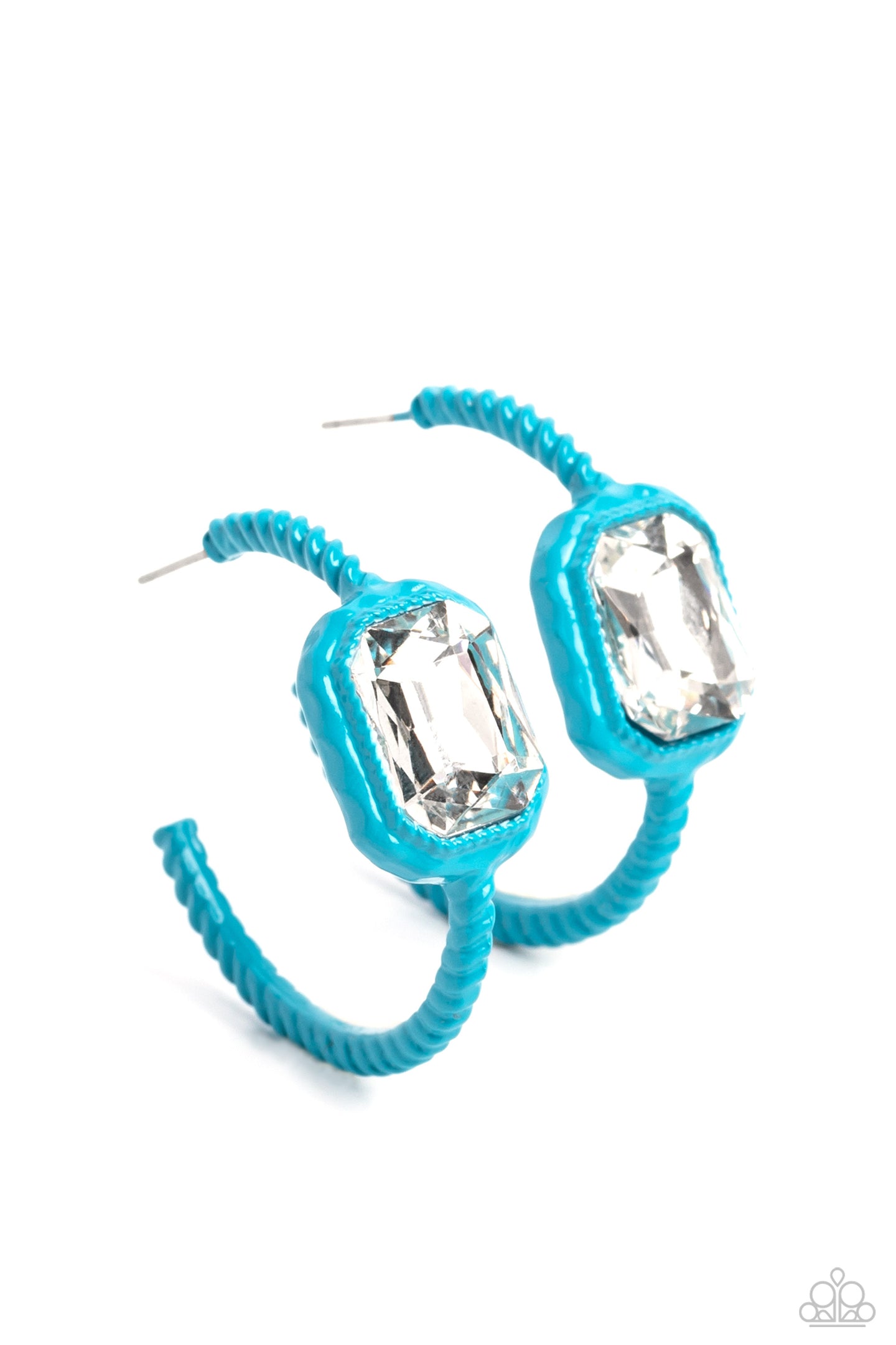 Call Me TRENDY - Blue - Paparazzi Accessories - VJ Bedazzled Jewelry