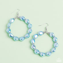 Load image into Gallery viewer, The PEARL Next Door - Blue  Paparazzi Accessories - VJ Bedazzled Jewelry
