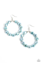 Load image into Gallery viewer, The PEARL Next Door - Blue  Paparazzi Accessories - VJ Bedazzled Jewelry
