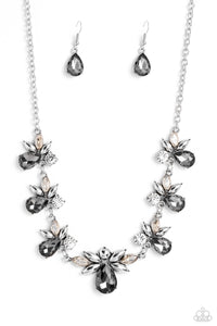 Explosive Effulgence - Silver Paparazzi Accessories - VJ Bedazzled Jewelry
