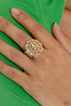 Load image into Gallery viewer, GLIMMER and Spice - Gold Paparazzi accessories - VJ Bedazzled Jewelry
