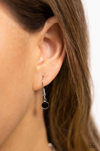 Online Dating - Black Paparazzi Accessories - VJ Bedazzled Jewelry