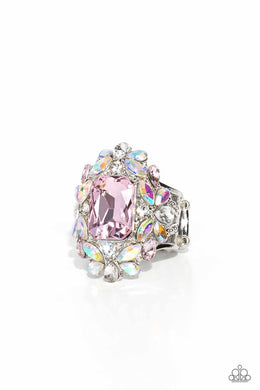 Dynamic Diadem - Pink Paparazzi Accessories - VJ Bedazzled Jewelry