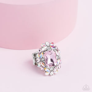 Dynamic Diadem - Pink Paparazzi Accessories - VJ Bedazzled Jewelry