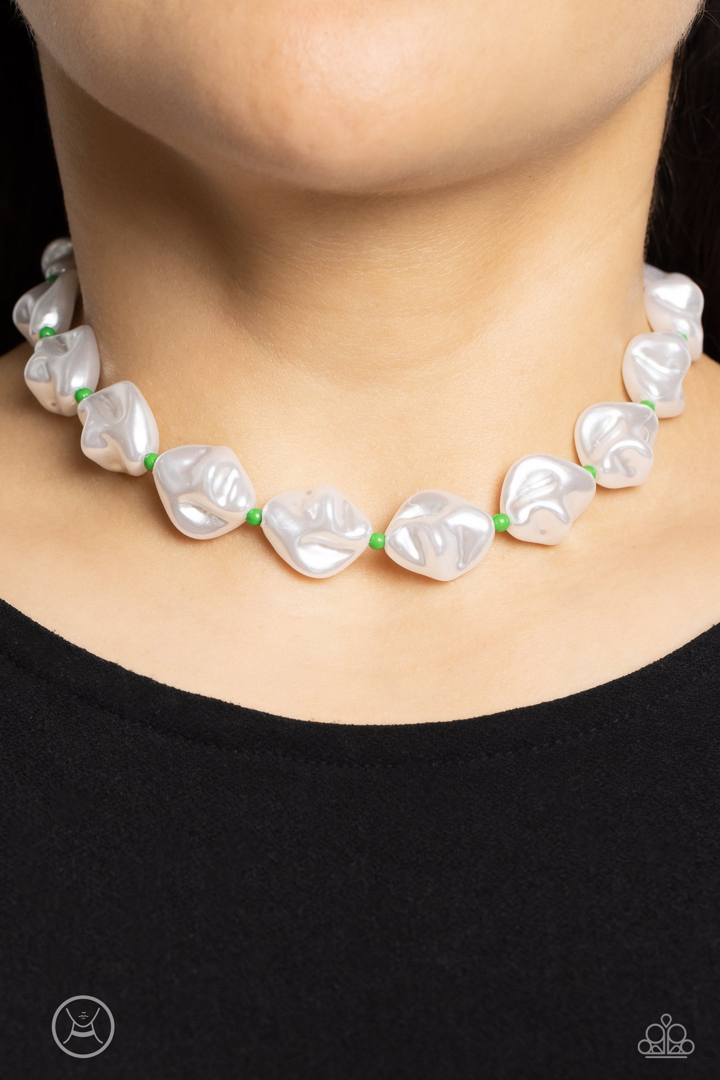 SHORE Enough - Green - Paparazzi Accessories - VJ Bedazzled Jewelry