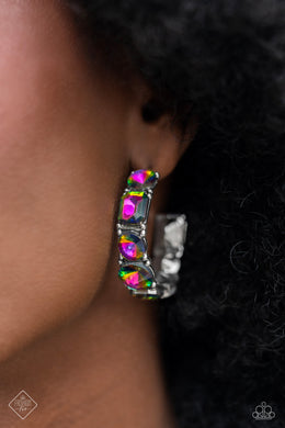 Blazing Bow - Multi Paparazzi Accessories - VJ Bedazzled Jewelry
