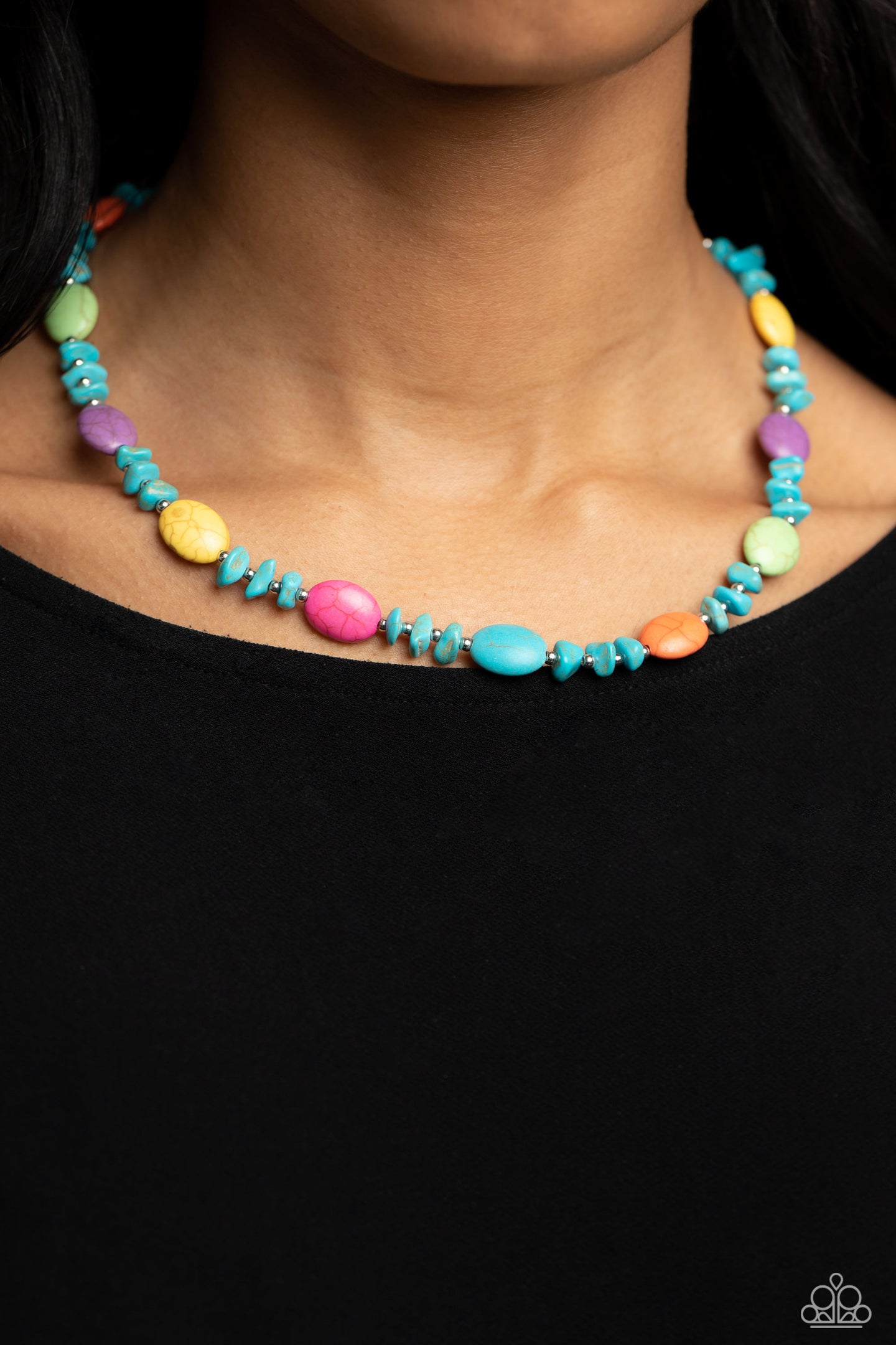 Stone Age Showcase - Multi Paparazzi Accessories - VJ Bedazzled Jewelry