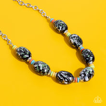 Load image into Gallery viewer, No Laughing SPLATTER - Green Paparazzi Accessories - VJ Bedazzled Jewelry
