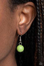 Load image into Gallery viewer, No Laughing SPLATTER - Green Paparazzi Accessories - VJ Bedazzled Jewelry
