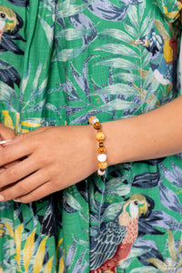 Take A WOOD Look - Brown - Paparazzi Accessories - VJ Bedazzled Jewelry