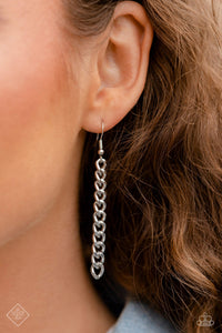 Playful Popstar - Silver Paparazzi Accesories - VJ Bedazzled Jewelry