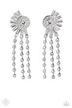 Load image into Gallery viewer, Torrential Twinkle - White - Paparazzi Accessories - VJ Bedazzled Jewelry
