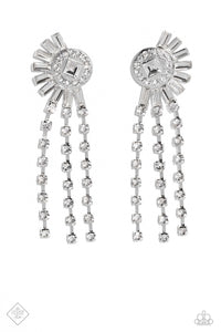 Torrential Twinkle - White - Paparazzi Accessories - VJ Bedazzled Jewelry