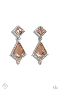 Dapper Display - Orange - Paparazzi Accessories - VJ Bedazzled Jewelry