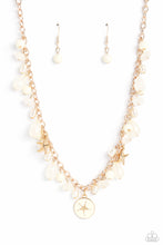 Load image into Gallery viewer, Surfer Serenade - Gold Paparazzi Accessories - VJ Bedazzled Jewelry
