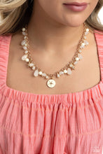 Load image into Gallery viewer, Surfer Serenade - Gold Paparazzi Accessories - VJ Bedazzled Jewelry
