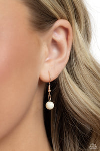 Surfer Serenade - Gold Paparazzi Accessories - VJ Bedazzled Jewelry