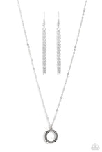 Load image into Gallery viewer, Leave Your Initials - Silver - O Paparazzi Accessories - VJ Bedazzled Jewelry
