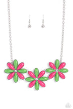 Load image into Gallery viewer, Bodacious Bouquet - Green Paparazzi Accessories - VJ Bedazzled Jewelry
