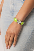 Load image into Gallery viewer, Majestic Mashup - Green Paparazzi Accessories - VJ Bedazzled Jewelry
