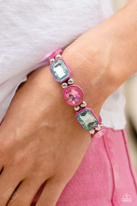 Transforming Taste - Pink Paparazzi Accessories - VJ Bedazzled Jewelry