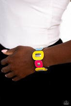 Load image into Gallery viewer, Painted Pairing - Yellow Paparazzi Accessories
