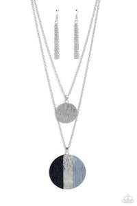 Striped Style - Silver Paparazzi Accessories