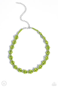 Dreamy Duchess - Green Paparazzi Accessories - VJ Bedazzled Jewelry
