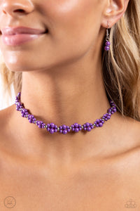 Dreamy Duchess - Purple Paparazzi Accessories - VJ Bedazzled Jewelry