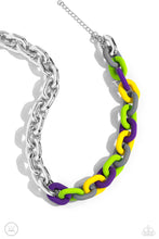 Load image into Gallery viewer, Contrasting Couture - Silver Paparazzi Accessories
