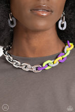 Load image into Gallery viewer, Contrasting Couture - Silver Paparazzi Accessories
