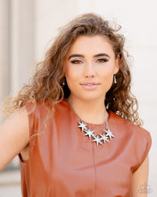 Load image into Gallery viewer, Rockstar Ready - White Paparazzi Accessories - VJ Bedazzled Jewelry
